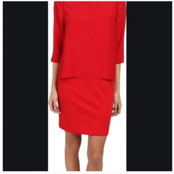 Ted Baker Silk Overhang Tunic Dress in blue size 2 nwt - Picture 5 of 12